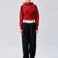 🍂PHISM这件短款收腰卫衣外套直接焊在我心上！