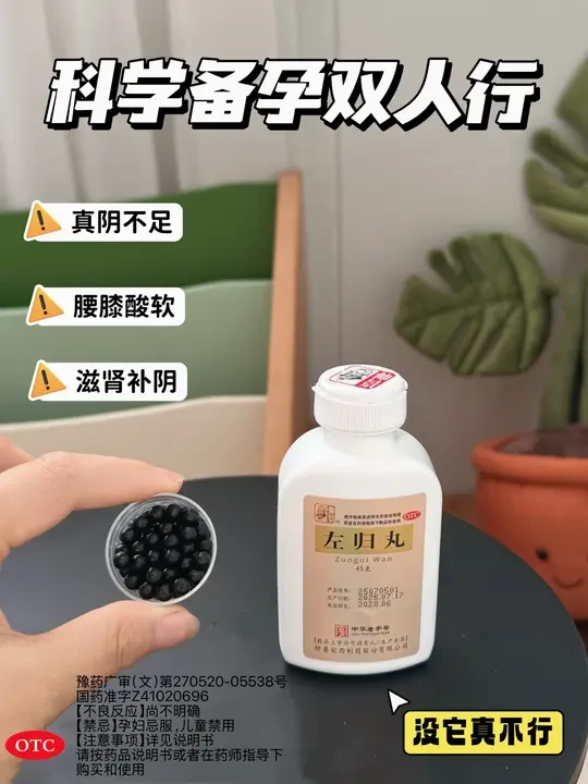 二胎备孕夫妻同调，仲景左归丸打好”孕“基础