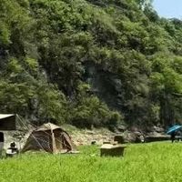 露营小白体验原始人帐篷