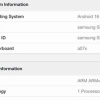 Galaxy A07 5G现身跑分平台，或成最便宜5G入门机型