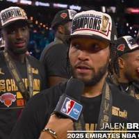 尼克斯终结52年冠军荒，文班亚马强忍丧亲之痛，马刺末节崩盘