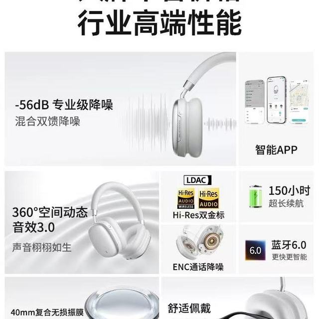 2025降噪耳机天花板！SIBYL熙彼儿CH500游戏听歌双杀💥