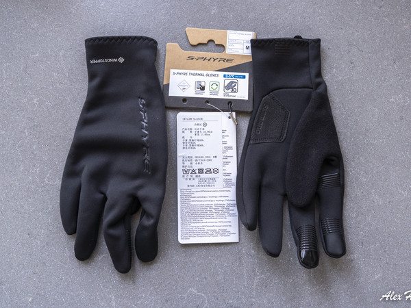 冬训选手之选，Shimano S-Phyre Thermal Gloves
