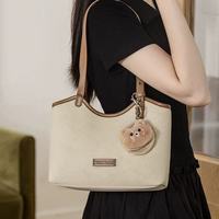 被问爆的早秋本命包！稻草人撞色托特包yyds✨