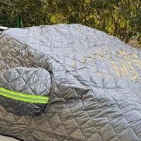 防风玻璃棉被，防霜效果好，节省刮霜时间！