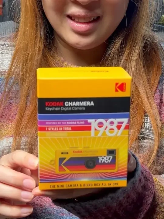 柯达 Kodak Charmera 盲盒开箱！#柯达 #kodak #charmear #小型相机 #开箱