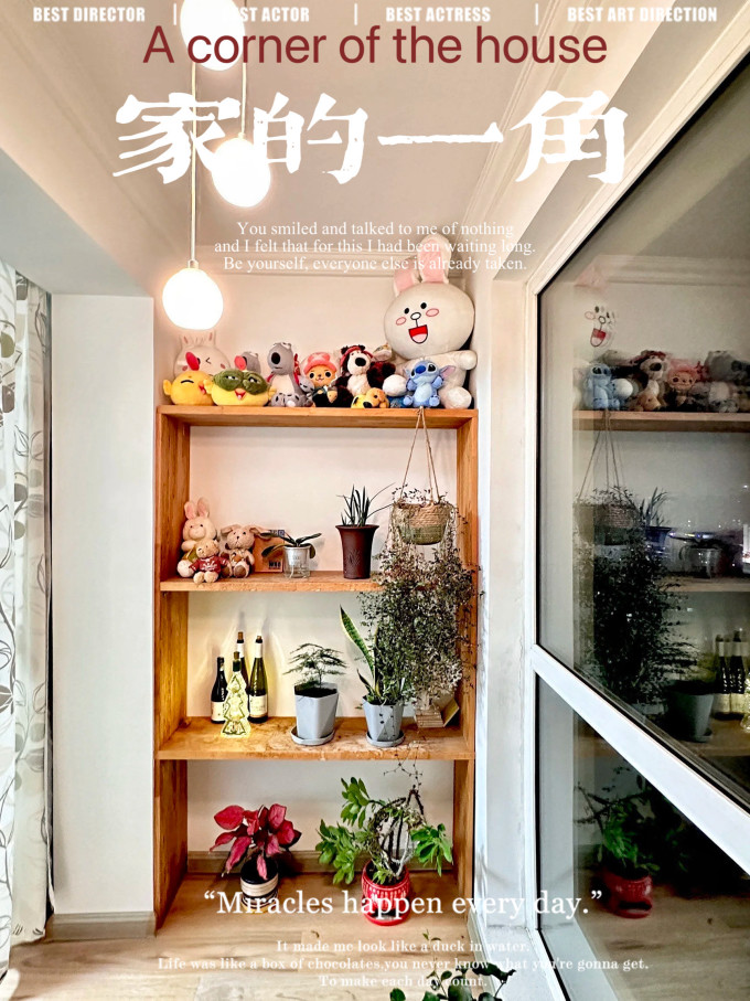 天莺阁客厅置物架