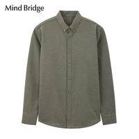 Mindbridge磨毛加绒衬衫封神！2025冬商务休闲两不误💼