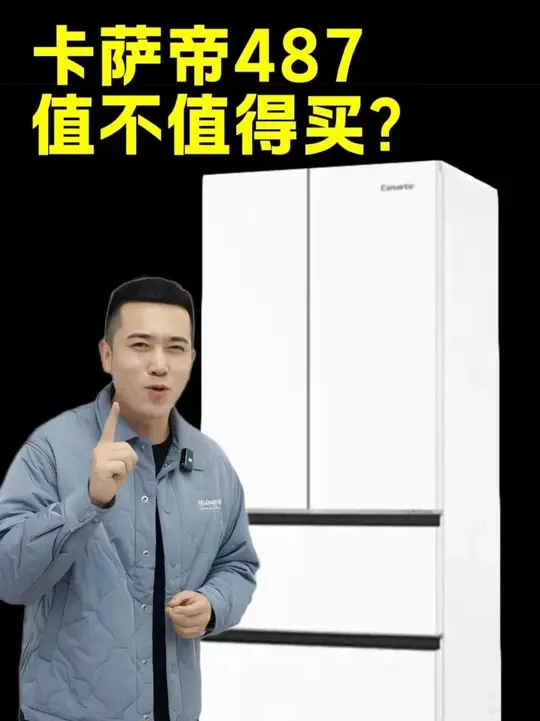 卡萨帝487值不值得买？#冰箱 #家电 #冰箱怎么选