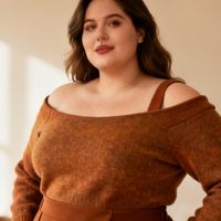 正肩设计更显瘦？大码女生秋冬内搭选择引热议，1000+观点深度碰撞