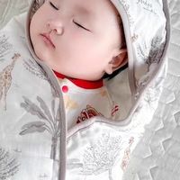 英氏秋冬款防惊跳婴儿抱被