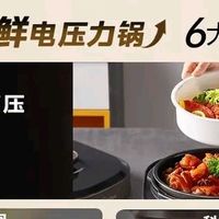 美的（Midea）电压力锅高压锅5/6升电高压锅 新品不错