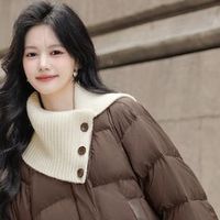 2025冬季新款丝柏舍短款羽绒服，时尚宽松百搭！