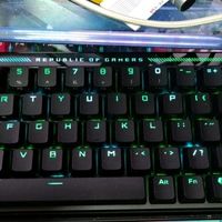 ROG魔导士Ace HFX 电竞磁轴键盘 游戏有线键盘 Gasket结构8K回报