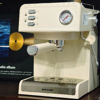 咖啡小白入手赛普达EC35咖啡机，萃取油脂OK,颜值还满足少女心