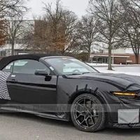 全新福特Mustang Shelby GT500敞篷版曝光，或告别Shelby徽标