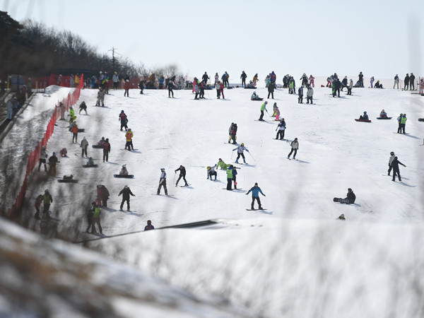 云上草原滑雪场，颜值超高！