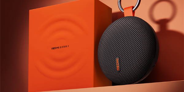 89元 REDMI蓝牙音箱2暮焰黑发布：新年包装封套 满电能听5小时