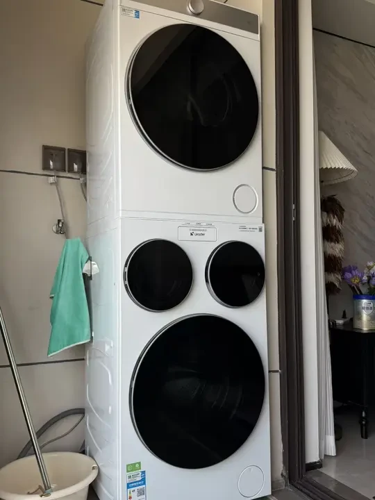 统帅三筒洗衣机+烘干机，很好用！