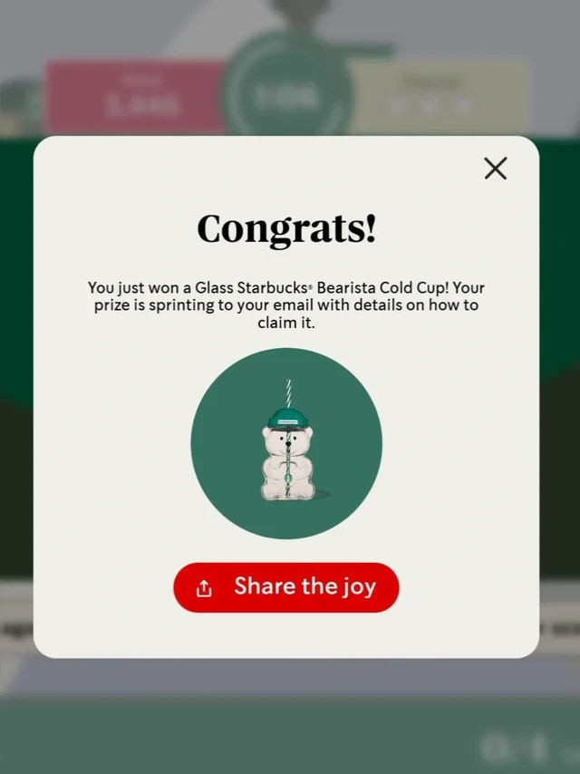 ☕️星巴克Starbucks for Life抽终身免费攻略