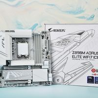 白色M板表现全能 技嘉冰雕Z890M主板评测