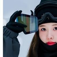 沃飒滑雪眼镜，双层防雾设计，助力滑雪安全！