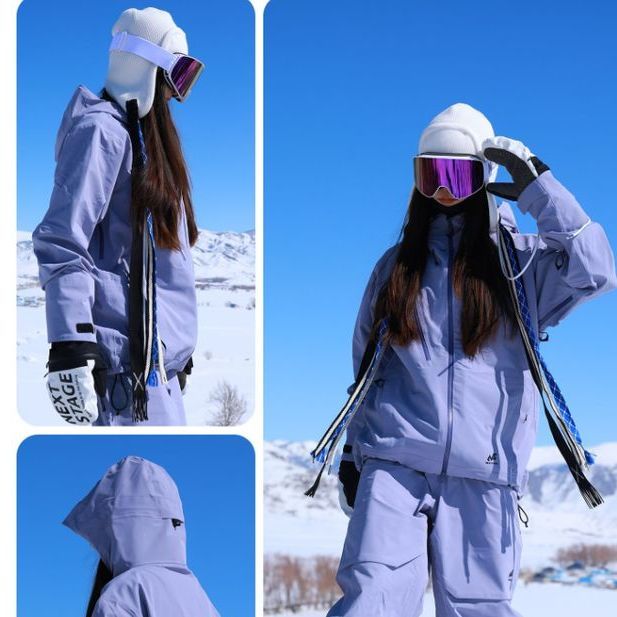 NEXTSTAGE滑雪服套装，男女皆宜，防水设计