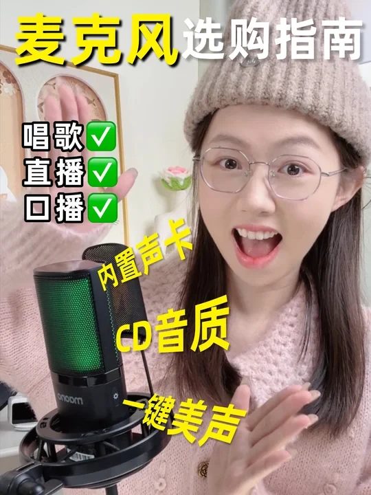 麦克风怕买错？？直接抄不花冤枉钱！！🔥