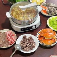 🔥冬日家庭幸福感C位！被小熊这款无涂层电火锅狠狠拿捏了！