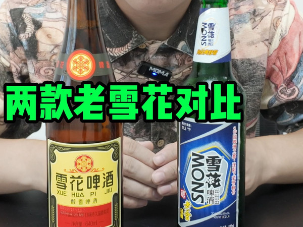 两款老雪花对比，哪个更好喝？