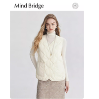 Mind Bridge2025轻薄羽绒马甲｜秋冬内搭王者！保暖不臃肿还百搭