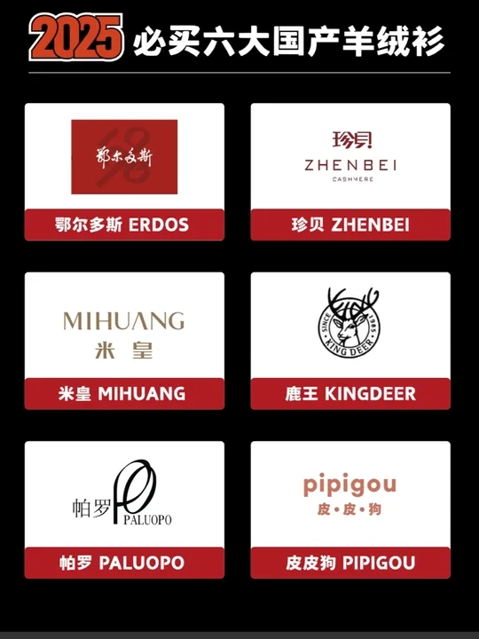 2025冬日国产羊绒衫清单