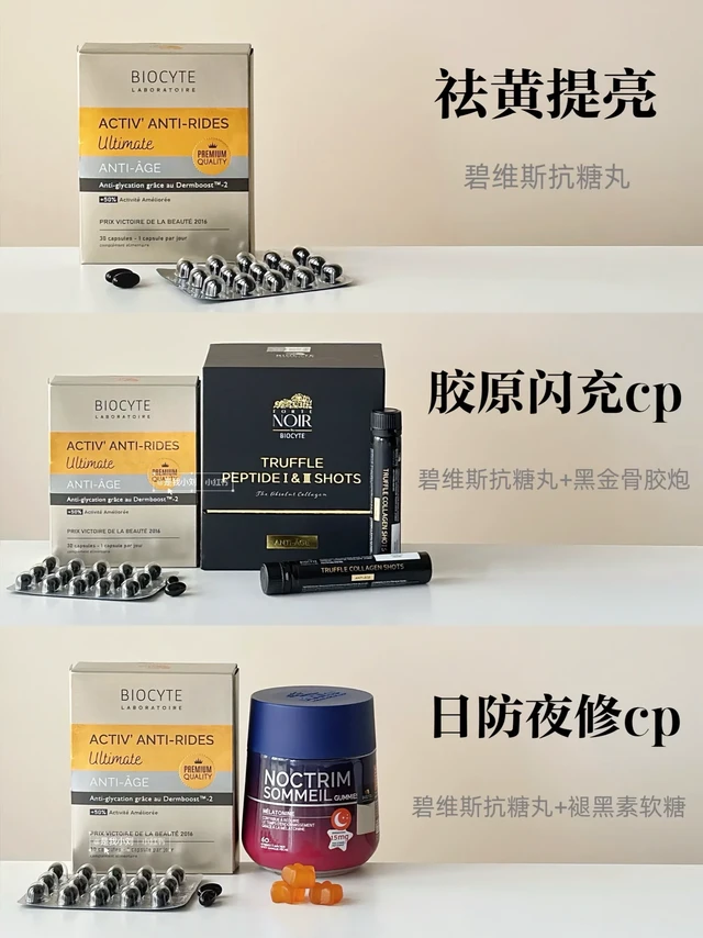 30+抗衰进阶内服！碧维斯保姆式搭配版！