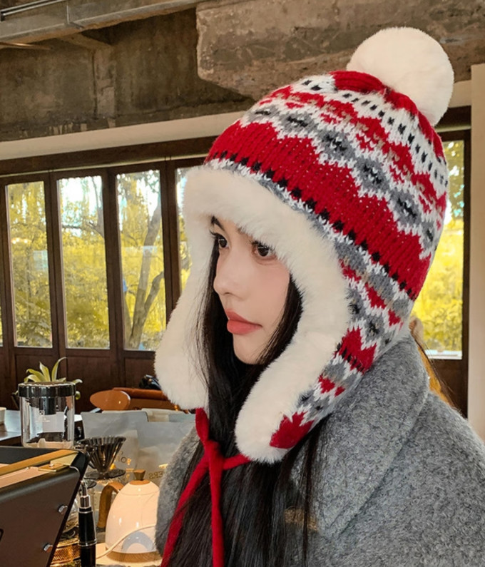 雪茜曼毛线帽