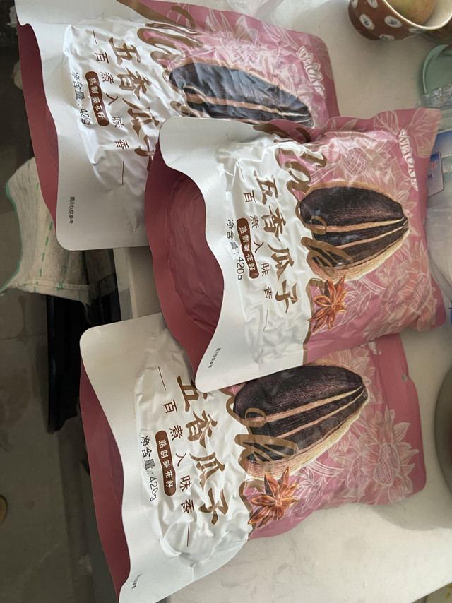 毛嗑瓜子420g*3袋封神！四种口味承包全家快乐