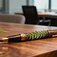 云南蕨草非遗笔值得入手吗？传统工艺与现代审美的观点大碰撞