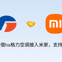 成本20元，巧借ha格力接入米家，支持双向状态反馈