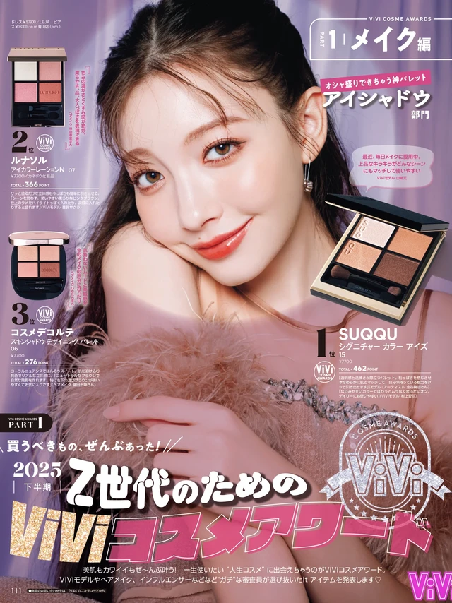 2025年下半年 🏅ViVi 最佳美妆获奖单品介绍