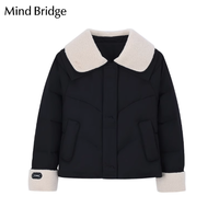 Mind Bridge仿羊羔毛羽绒服实测｜保暖与颜值双在线的短款神衣