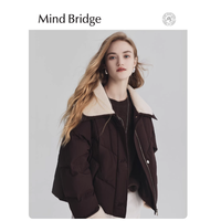 Mind Bridge仿羊羔毛羽绒服｜2025冬保暖与颜值双在线的短款神衣