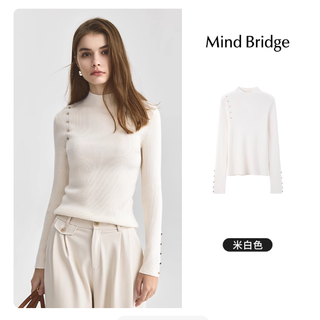 Mind Bridge绵羊毛毛衣｜2025秋日氛围感天花板！温柔通勤都能打