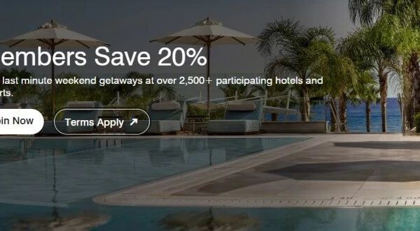 Marriott万豪Escape逍遥游享20%优惠折扣（2026/01/11），家庭优惠第二间客房半价！