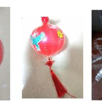 本小姨凭实力，搞定一年级大外甥的“凤栖梧桐”灯笼手工作业！