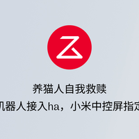 养猫人自我救赎，石头扫地机器人接入ha，小米中控屏指定区域清扫