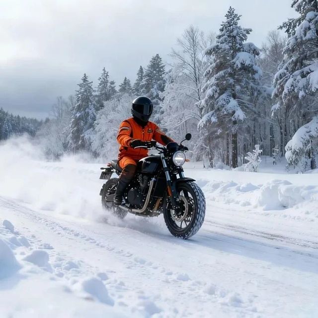 手把手教你冬天如何用车，不封车的骑士，速度看过来！
