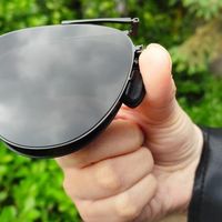 小呆评测 篇零：米家超薄折叠偏光太阳镜，飞行员款型精致大气，不挑场景专属户外