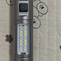 户外夜行神器，AUX手电筒超亮变焦