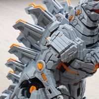 我用3D打印机造的机械哥斯拉，帅到朋友抢着复刻