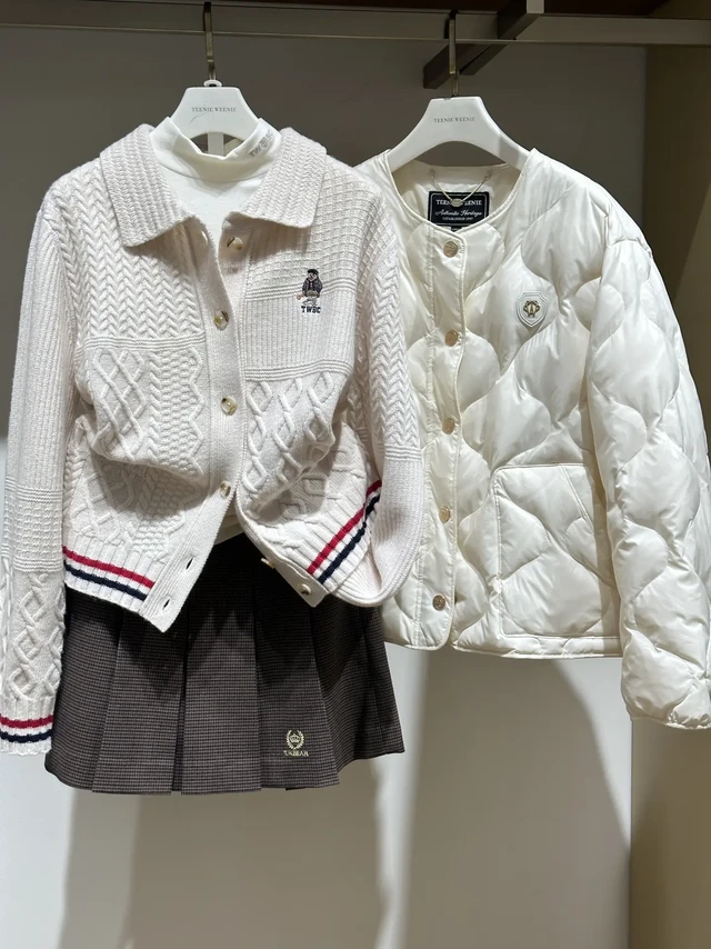 Teenie Weenie这套学院风穿搭我锁死了