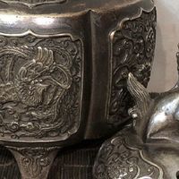 双旦心意好物，古董银制暖手炉